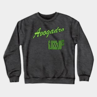 Avogadro's Number Baseball Jersey Crewneck Sweatshirt